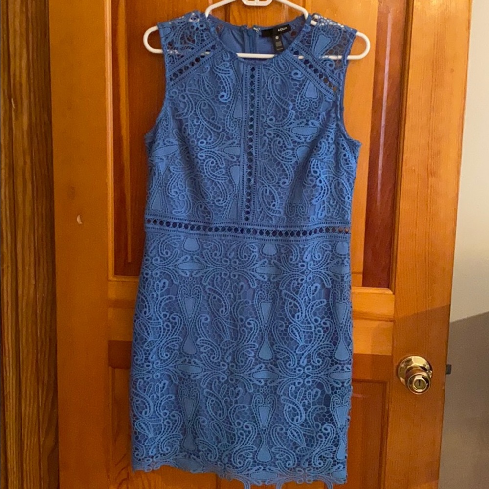 Blue Lace Dress